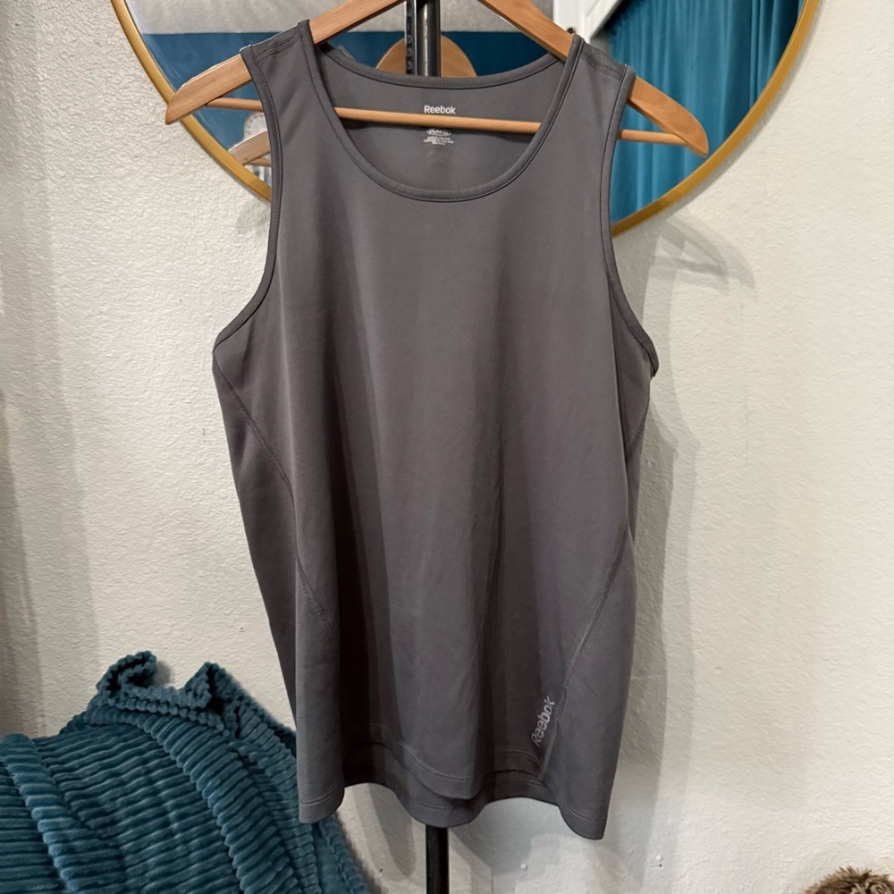 Reebok gray sportswear top